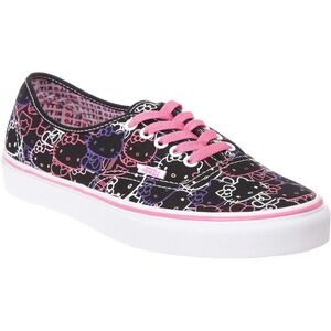 Vans Unisex Authentic Hello Kitty Casual Low Top Classic Sneaker Shoes Size 8